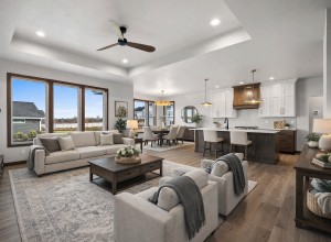 Detrie Builders - Red Hawk Landing 2. Kitchen Living