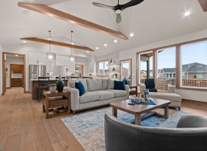 Detrie Builders - Rockcress 5. kitchen living room