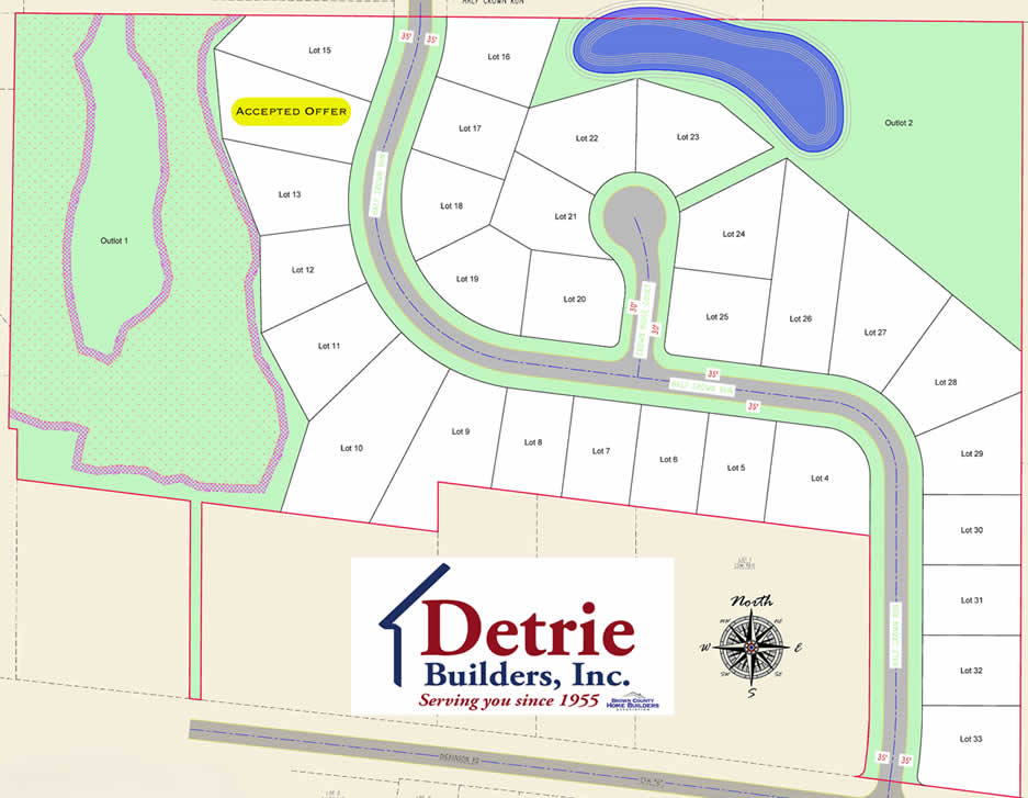 Dollar Ridge Estates Rendering
